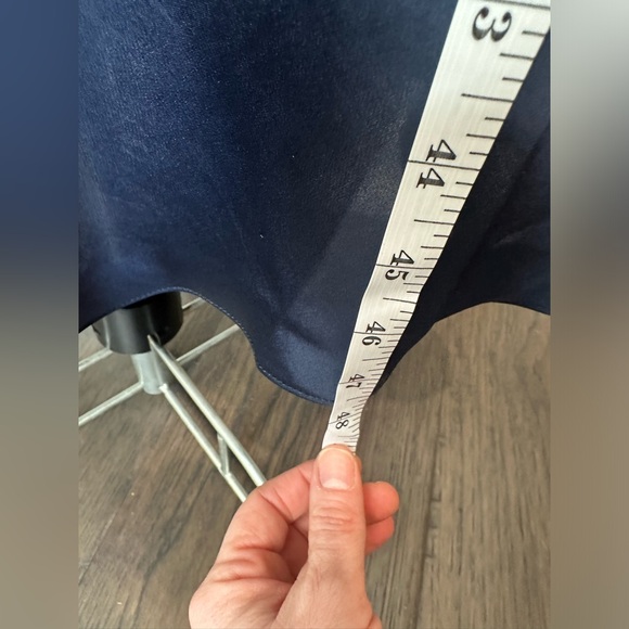 Hatch The Harlow Women's Navy Blue Sleeveless Maternity Evening Dress Size 2 - Picture 10 of 12